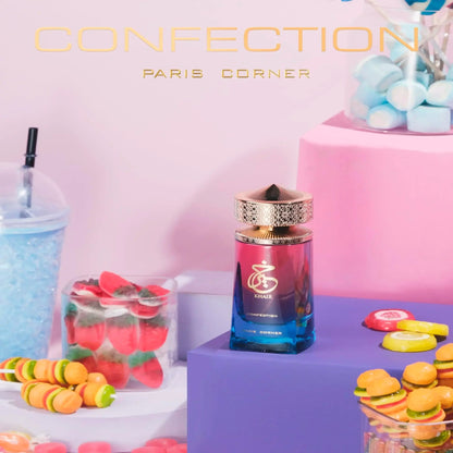 Perfume Sweet Candy Scent 100ml Khair Confection Paris Corner Eau de Parfum Para Homens Para Mulheres Embalagem Elegante Presentes de Fim de Ano