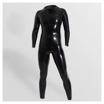 Sexy Hot Selling Natural Latex Catsuits Tights For Men And Women Customized Rubber Fetish Latex Catsuit  Full Body