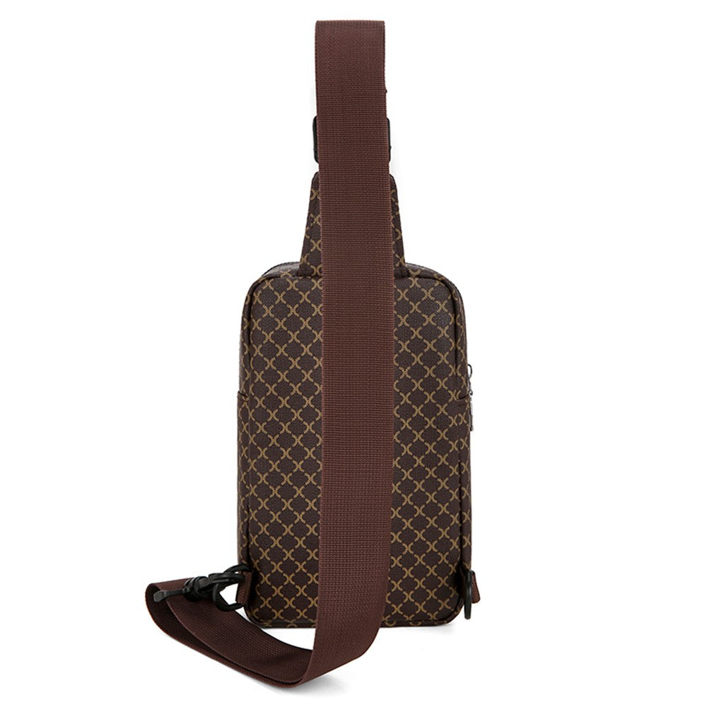 Men's Shoulder Bag, Crossbody Bag, Large-Capacity Casual Lightweight Handbag, Mobile Phone Commuter Backpack