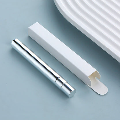 50pcs/Lot Perfume Bottle With Box Electroplated Spray Bottles Atomizer Parfum With Square Package Box Print LOGO Pay Extra