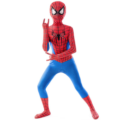 Anime Superhero Costume Miles Morales Cosplay Zentai Bodysuit Halloween Costumes Kids Superhero Costumes Movie Characters