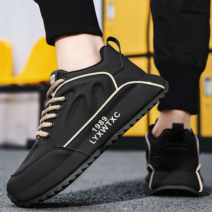 High Quality Sneaker Men Comfortable Lightweight Anti Slip Abrasion Resistant Soft Thick Sole Outdoor Casual Sport Shoes