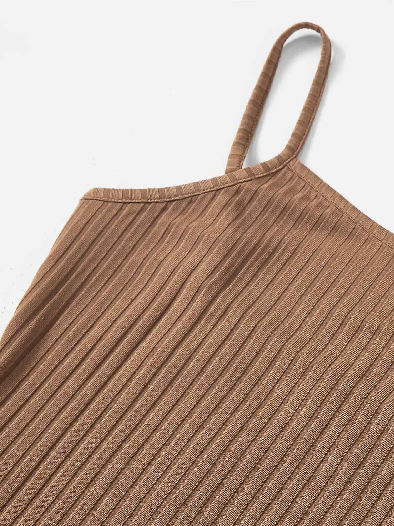 Spice Girl Pure Wind Modal Halter Dress Female Spring Summer High Waist New High Dew Backpack Hip Skirt Base Sundress