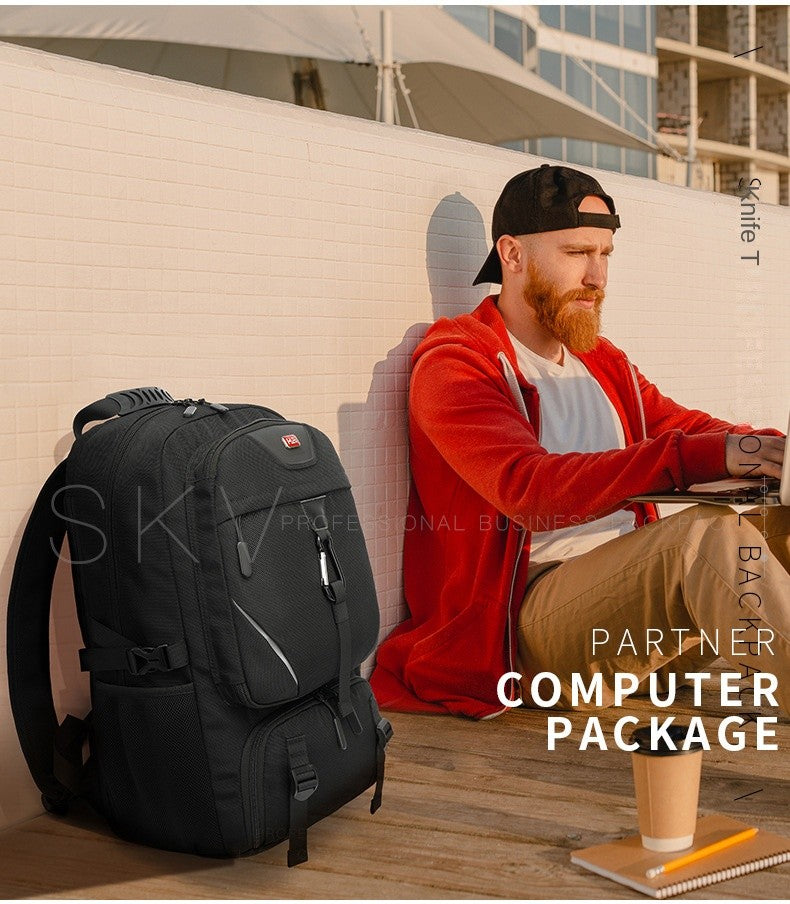 Mochila Masculina Unisex 50/60/80L Externa USB de Grande Capacidade para Viagem Mochila Esportiva para Trekking, Caminhada, Acampamento