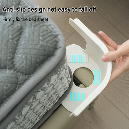 4Pcs Invisible Bedsheet Corner Tightener Clips Multifunctional Bed Sheet and Bed Cover Grippers Non-Slip Quilt Cover Fixed Clips