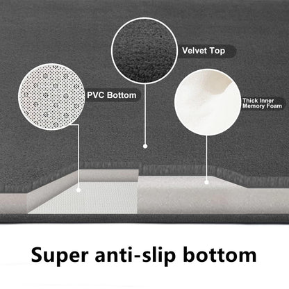 Super Absorbent Bathroom Floor Mat Anti Slip Bathroom Mat Soft Bath Mat Door Mat Floor Mat Bedroom Carpet Kitchen Carpet