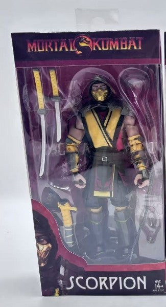 Mortal Kombat Spawn Sub Zero Scorpion Bonecos Articulados 17cm