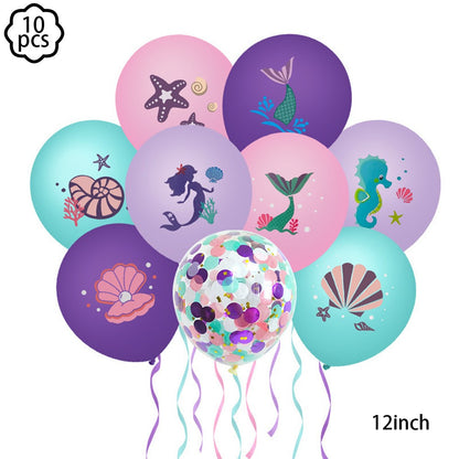 Big Upright Mermaid Tail Balloon Mermaid Balloon Wedding Baby Shower Kids Girls Birthday Decor Mermaid Birthday Party Decoration