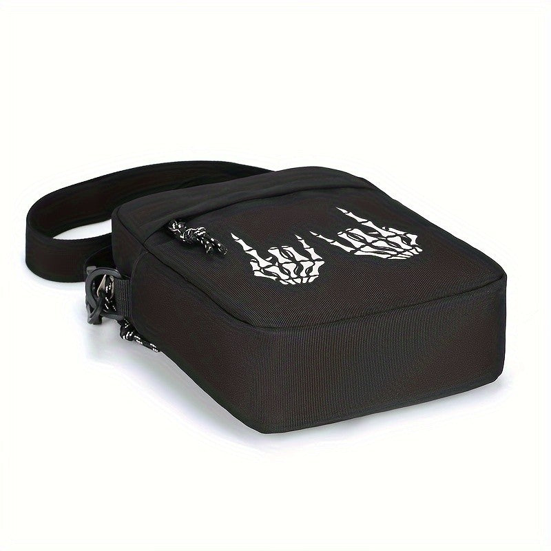 Halloween Bag Men's New Oxford Cloth Crossbody Bag Lightweight 100 100 Stylish Canvas Shoulder Bag Men's Small Bag