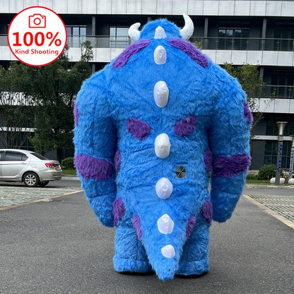 Giant Panda Inflatable Costume Street Funny Polar Bear Mascot Costume Party Role Playing Plush Inflatable Mascot Costume