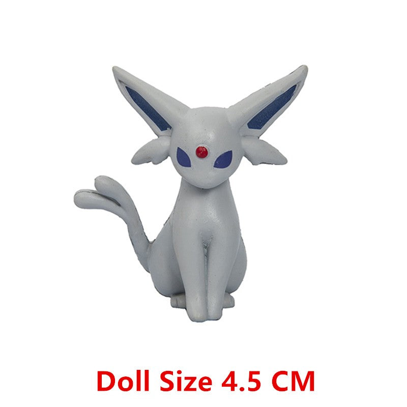 Pokemon Anime Figura Pikachu Sol Elfo Eevee Gengar Monstruo de Bolso Desenhos Animados Figura Modelo Brinquedo de Ação Presente para Crianças Comprar em grande quantidade