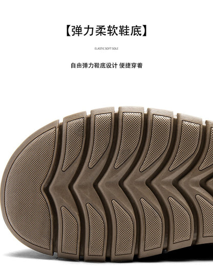 Men Handmade Genuine Leather Loafers Casual Comfortable High Quality Retro Business Shoes Spring and Autumn Men's Dress Shoes