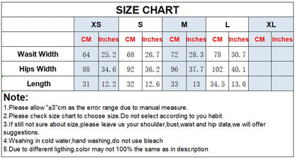 MUJER 2025 Black Mini Skirt Shorts Woman Fashion Asymmetric Skort For Women High