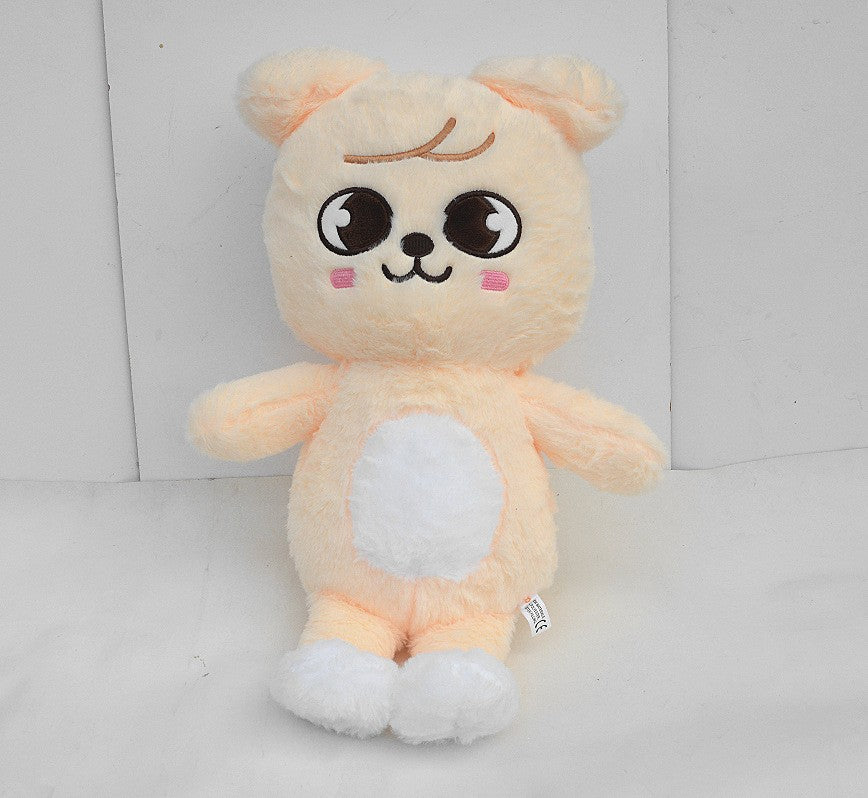 Urso de Pelúcia Skzoo de 60cm, Tamanho Grande, Kpop Stray Kids, Boneca de Pelúcia, Brinquedos de Pelúcia de Desenho Animado Kawaii, Travesseiro de Pelúcia, Presente de Natal Infantil