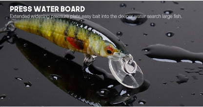 VTAVTA 2g/6g/12g Mini Minnow Wobblers Floating Fishing Lures Minnow Crankbait Artificial Hard Swimbait Fish Lure Pike Wobblers