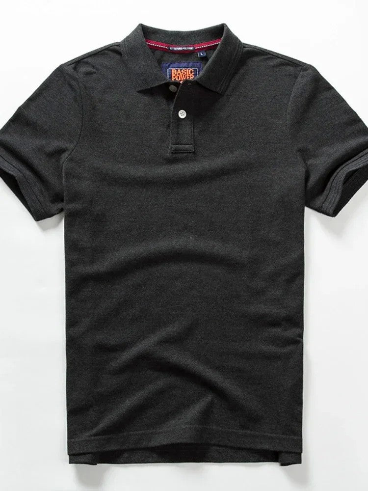 Shirts for Men 2025 Streetwear Fashion Summer Men Lapel Cotton Golf Wear Tops Luxury Polos Oversized Shirts and Blouses T-shirts