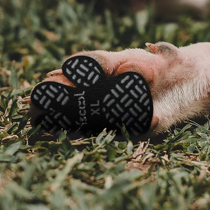 4-Pack Almofadas Antiderrapantes para Patas de Cães, Adesivos de Proteção para Patas de Cães com Adesivo Mais Forte para Chão Duro ou Lesões