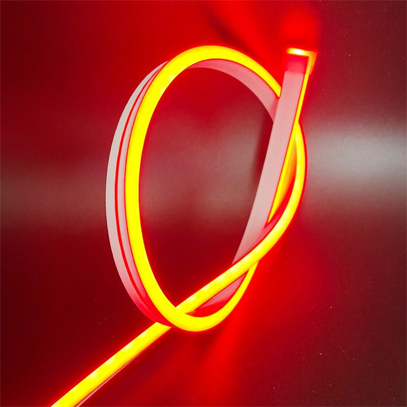 Neon LED Strip Battery Operated, 9Colors Neon Rope Lights With Battery Box Flexible DIY Design for Glow Neon Party Birthday