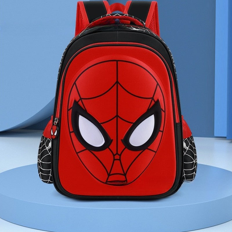 Mochila Infantil Homem-Aranha, Mochila para Menino, Mochila Infantil para Jardim de Infância, Desenho Animado Impermeável, Presente de Halloween e Natal