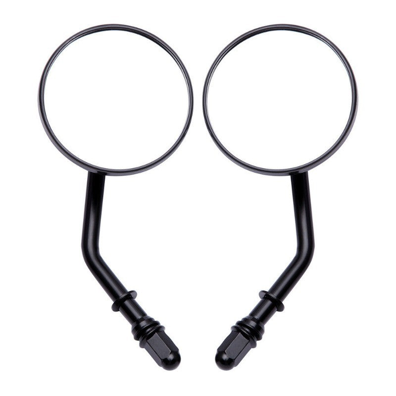 Espelho Retrovisor Redondo M8 para Motocicleta Espelhos Laterais Retro Espelhos Traseiros para Harley Dyna Bobber Chopper Sportster Old School Touring