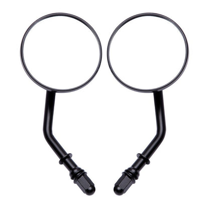 Espelho Retrovisor Redondo M8 para Motocicleta Espelhos Laterais Retro Espelhos Traseiros para Harley Dyna Bobber Chopper Sportster Old School Touring