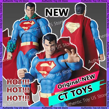 New CT Toys Superman Hush 117 Version Dc Super Man Anime Cloth Made Action Figures Figurine Statue Model Gifts Kids Toys