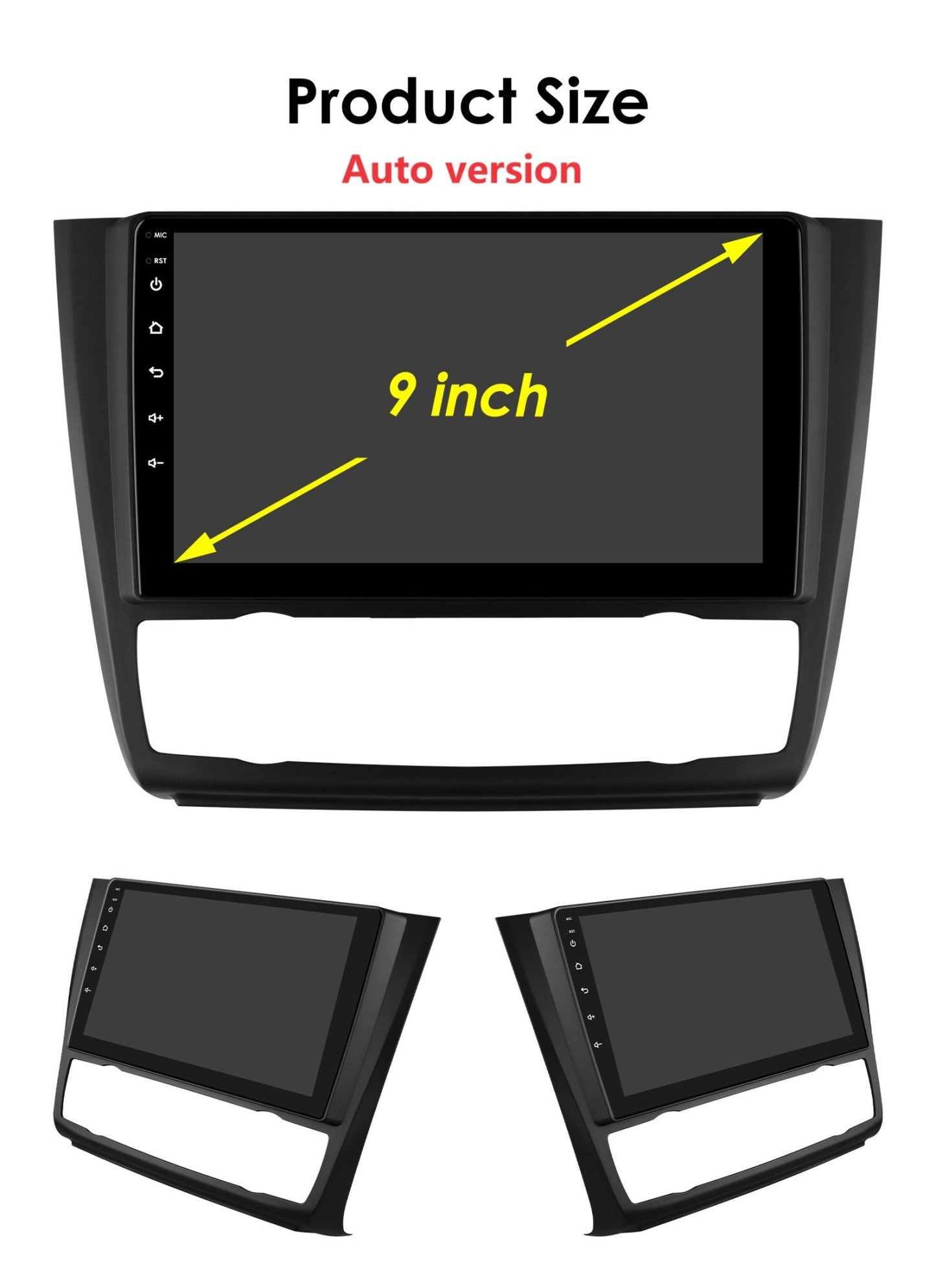 Carplay 4G Android 13 Car Radio for BMW 1 Series E81 E82 E87 E88 AT MT Auto Manual Multimedia Player Nav GPS 2Din Stereo DSP RDS