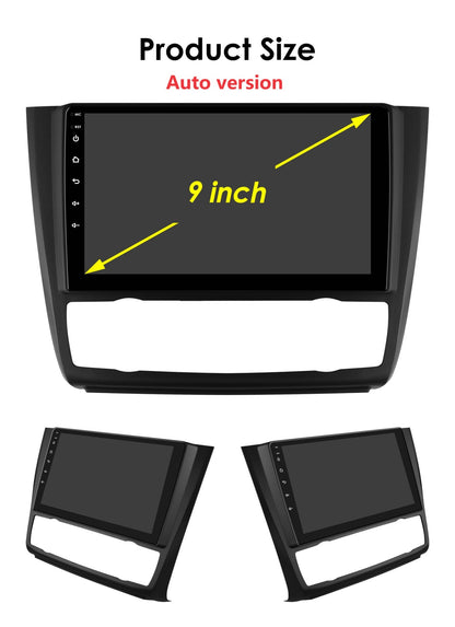 Carplay 4G Android 13 Car Radio for BMW 1 Series E81 E82 E87 E88 AT MT Auto Manual Multimedia Player Nav GPS 2Din Stereo DSP RDS