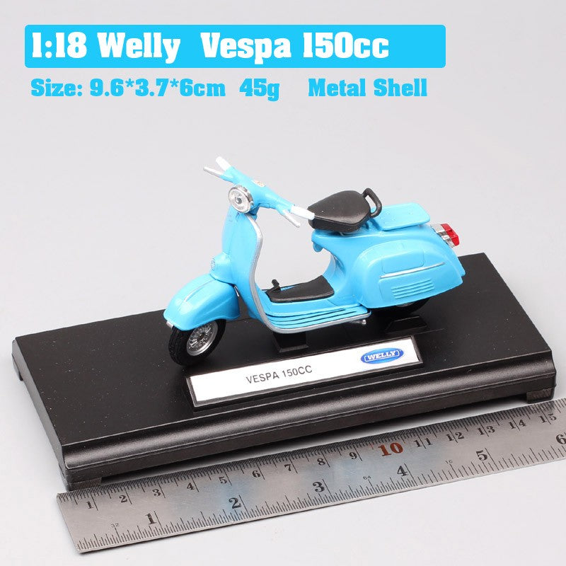 Maisto 1/18 Piaggio Vespa Scooter 98 PK 125 GTR P150X 300 MP5 Primavera GTS 125CC 150CC 946 Moto Miniatura de Brinquedo de Metal
