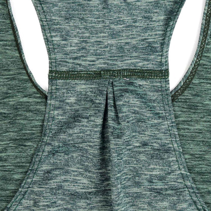 Sleeveless Racerback Yoga Tank Top,Women's Quick Dry Running Training Sports Vest Fitness Gym Top Workout Yoga Shirts