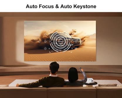 Projetor Android Touyinger L9W Ultra 4K Mini Projetores Full HD Cinema Vídeo Projetor LED Home Theater Beamer Tela Bluetooth