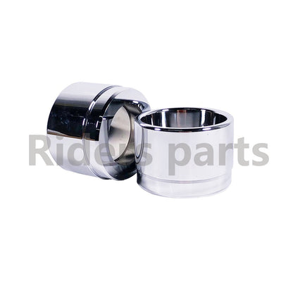 Motorcycle 4.4" Slip On Exhaust Mufflers Tips End Caps For Harley Touring CVO Street Road Electra Glide Road King FLHR 1995-up