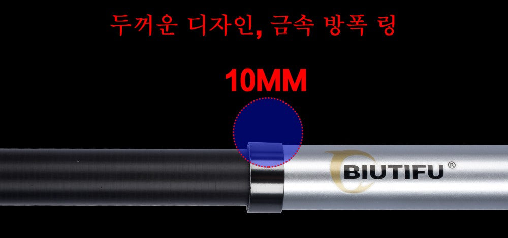 BIUTIFU Varas Telescópicas de Pesca de Surf 3.9/4.2/4.5/5.0/5.3m Carbono 30T Viagem Spinning Potência 60-200g Lançamento Surfcasting Pesca de Costa