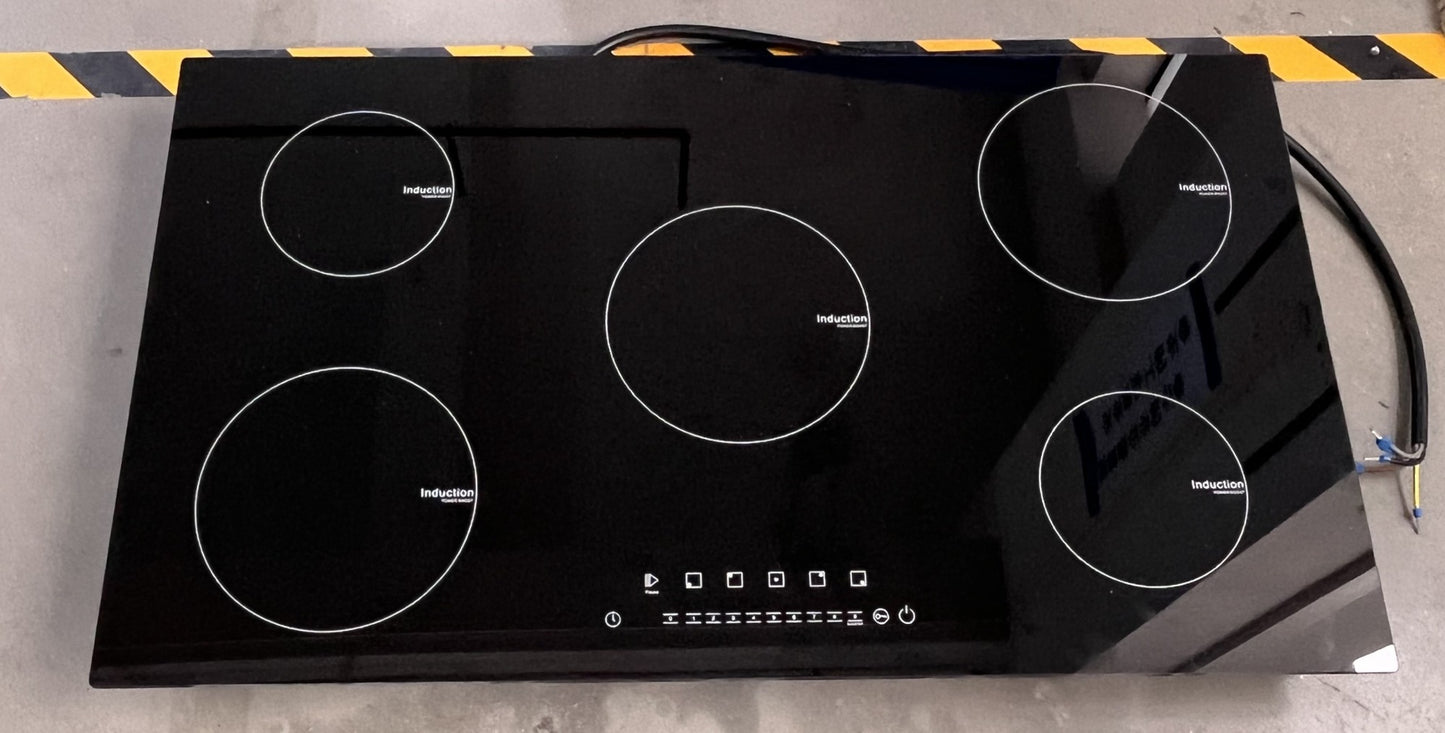 Fogão de Indução de Alta Potência 5 Queimadores Vendas Quentes Fogão de Indução Portátil Embutido Eletrodoméstico de Cozinha Preço de Fábrica Para H
