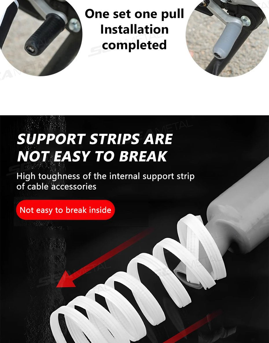 Capa para Alavanca de Câmbio de Moto BLALION Antifurto Sapatos de Silicone Autorretrátil Equipamento de Proteção para Pilotagem de Moto