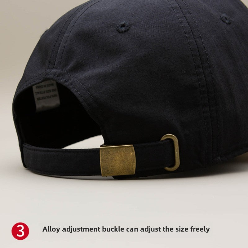 Summer Lightweight Quick Drying Baseball Cap Man  Plus Hat Male Outdoor Sport Oversized Men's Navy Baseball Cap for Big Heads