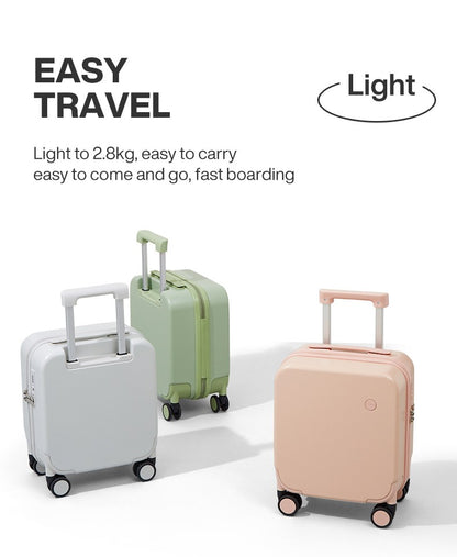 Mixi Puristic Design Travel Luggage Rolling Wheel Hardside Women Suitcase Men Trolley Case 16 20 Carry On/Big 22 24 26 28 Inch