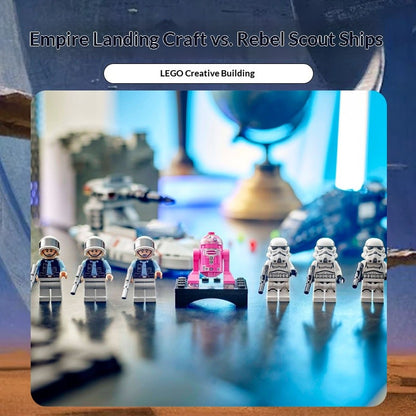 Lego Star Wars 40755 Barco de Reconhecimento de Batalha da Nave de Pouso Blocos de Montar de Brinquedo de Presente para o Dia dos Meninos