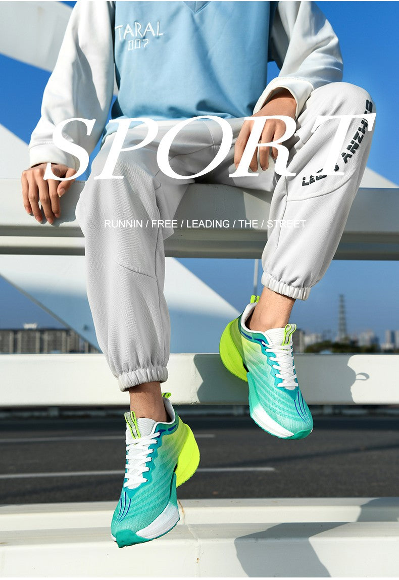 2025 NEW Men Sports Running Shoes Off Marathon Breathable Light Comfortable Women Athletic Sneakers Jogging Tenis Air Cushion