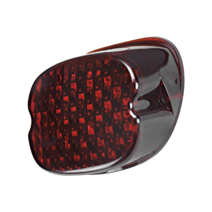 Lanterna traseira de LED de motocicleta para Harley Touring Road King FLHR Softail FL Sportster XL883 1200 Dyna Fat Boy luz de freio traseira
