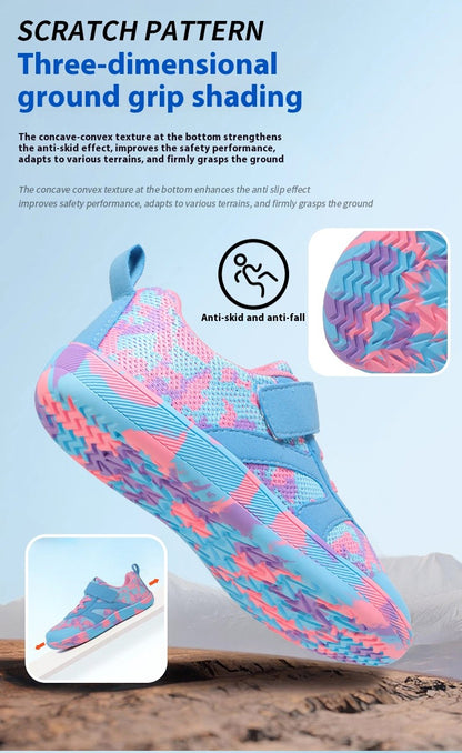 Little/Big Kids Minimalist Barefoot Shoes + Children Zero Drop + Toddler Wide Sneaker for Boys/Girls