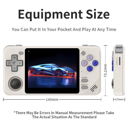 RGB10X 100GB Games Retro Portable Video Handheld Game Console 3.5 Inch 640*480 IPS Screen RK3326 Opendinglinux Gifts