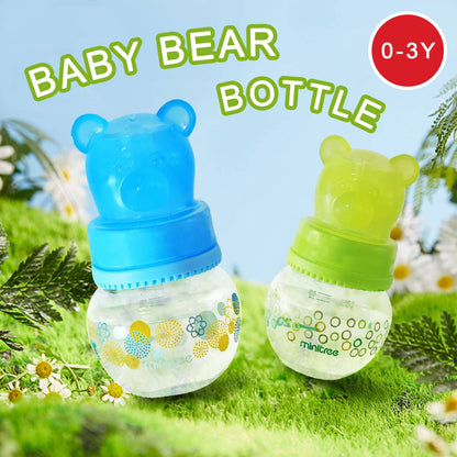 Special baby bottle for 0-6 months old, standard mouth, 60ML small capacity baby bottle, anti-fall and leak-proof