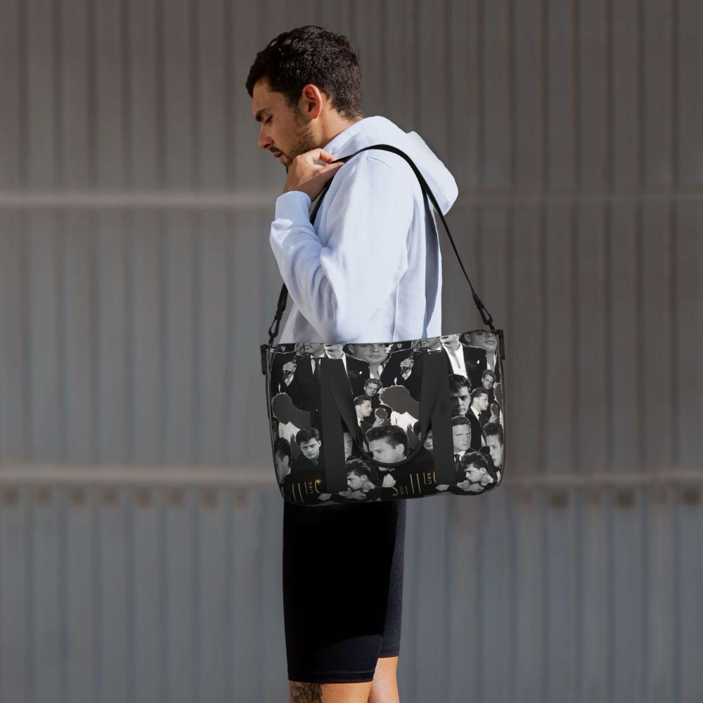 El Sol De Mexico Luis Miguel Beach Travel Bag Large Capacity Tote Bags for Gym Sport Women Shopping Duffle Shoulder Bag