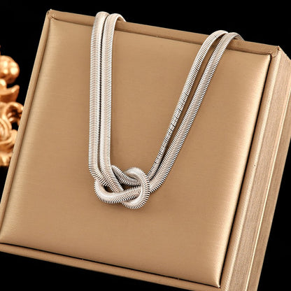 EILIECK Colar de Corrente Grossa de Aço Inoxidável 316L Dourado e Prateado para Mulheres, Corrente Cubana da Moda, Joia Impermeável de Presente