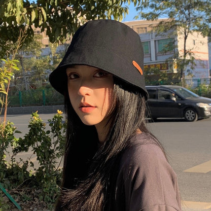 New Japanese Women Bucket Hat Fashion Cotton Soild Color Foldable Fisherman Hats Female Sun Protect Basin Cap gorras para mujer