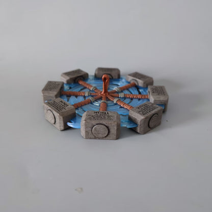 Marvel Legends Ragnarok Thor Martelo Giratório Acessório Boneco Solto de 15 cm