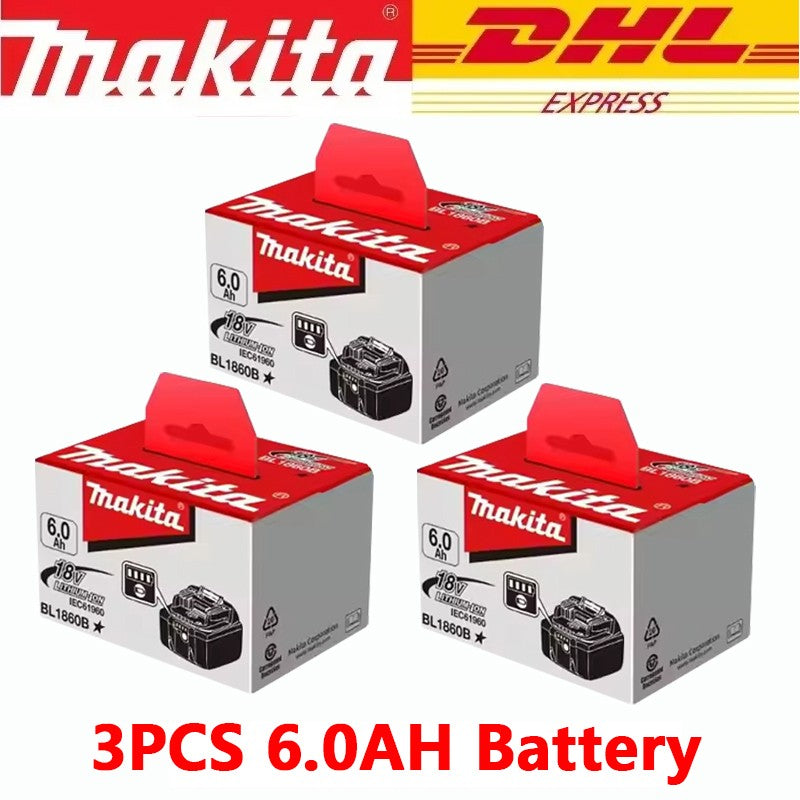 Bateria Makita 18V para ferramentas elétricas Makita 18V A bateria recarregável DDF487 18V Makita BL1860B pode substituir a BL1850B LXT400