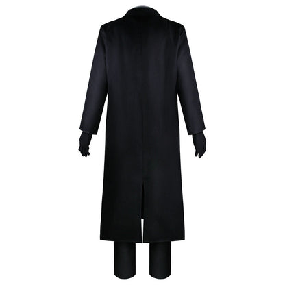 Japanese Anime Detective Agency Cosplay Outfit Black Uniform with wig for Adults for Halloween & Comic Con