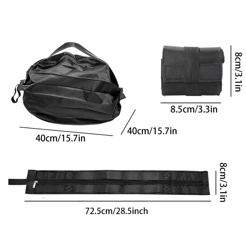 Foldable Shopping Bags Foldable Storage Bag With Handle Portable Travel Camouflage Handbags Large Capacity Nylon Bag
